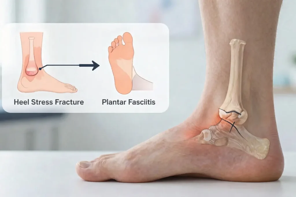 ankle sprain vs fracture