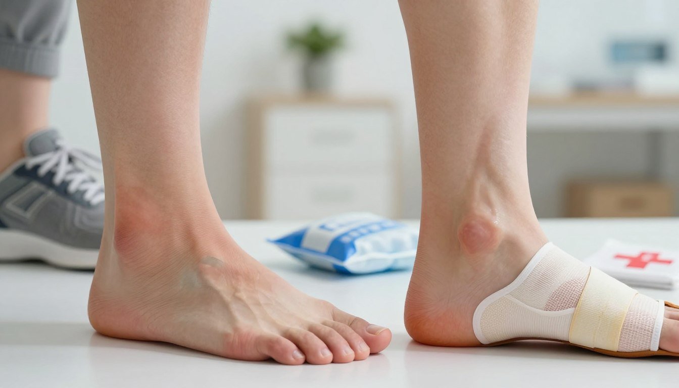 ankle sprain vs fracture