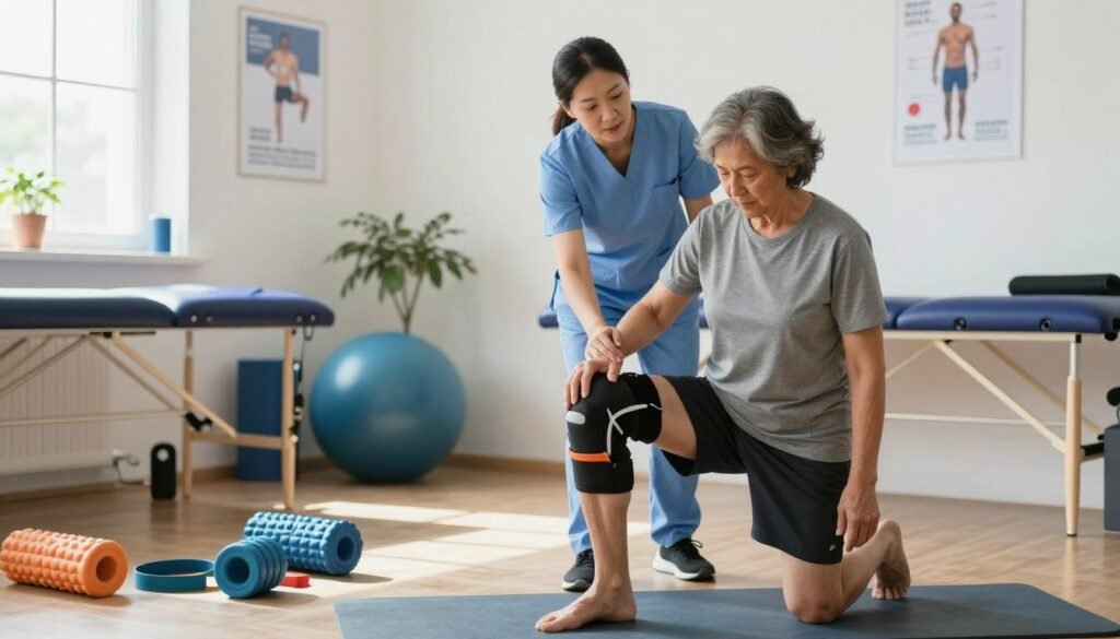 months recovery knee replacement