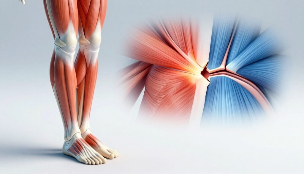 muscle strain vs tear