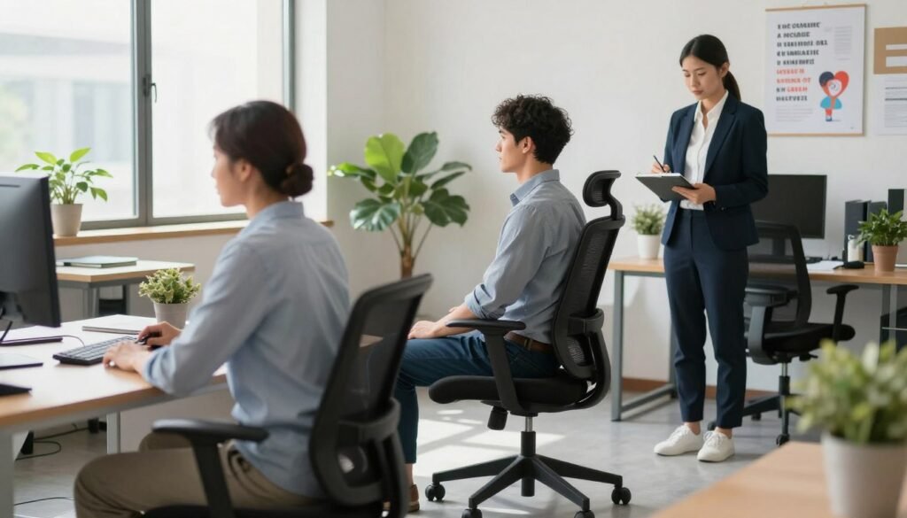 posture check lower back pain