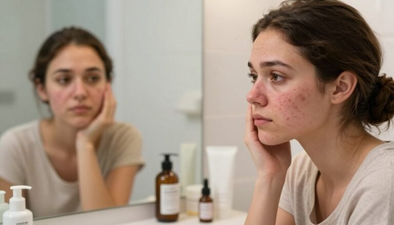 hormonal acne in women