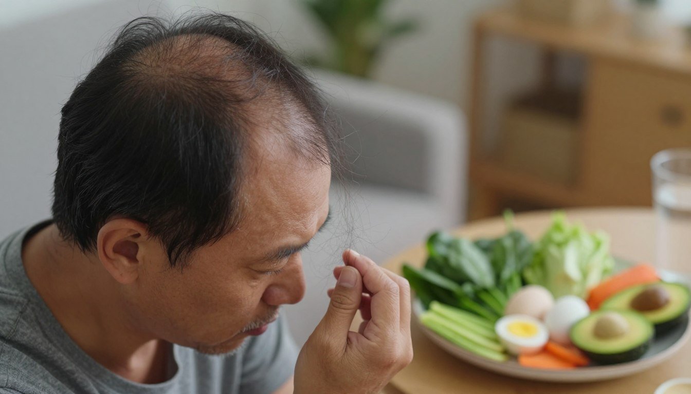 nutritional deficiency hair loss