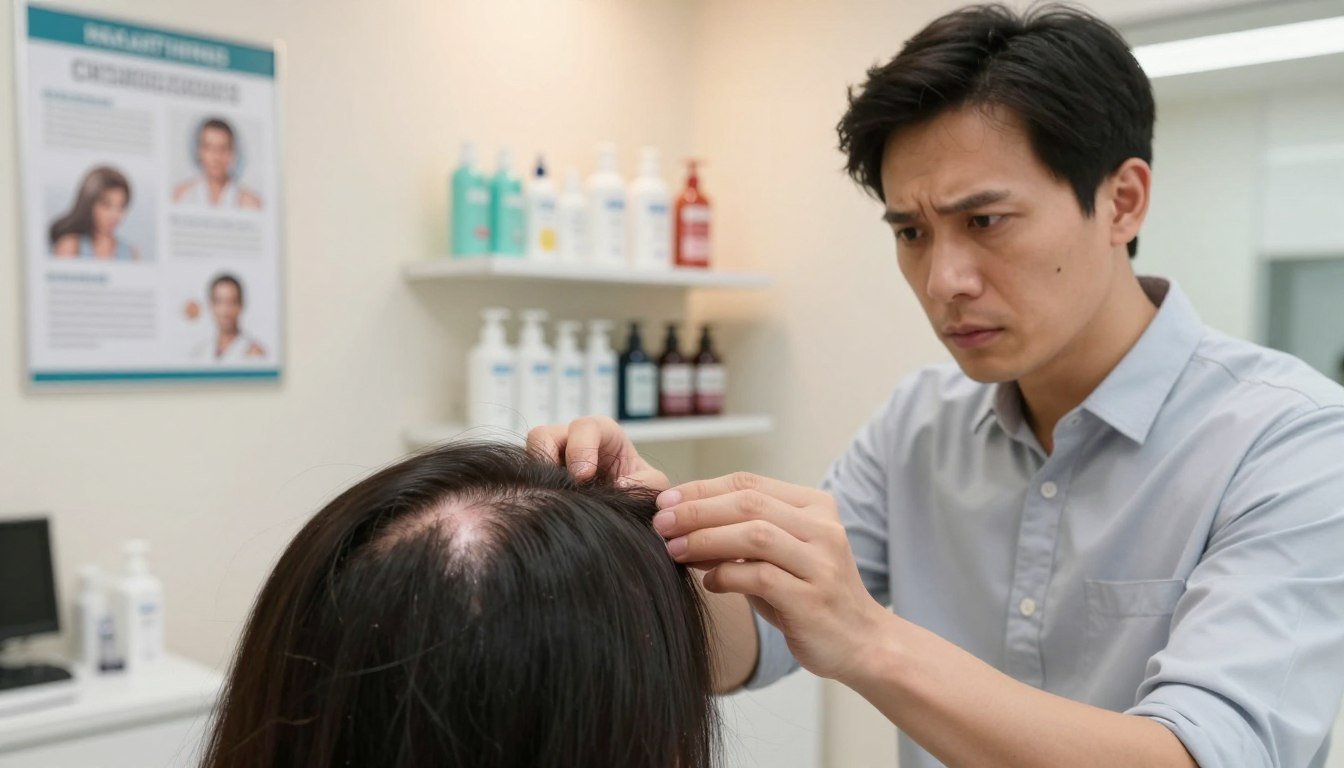 why is my hair falling out