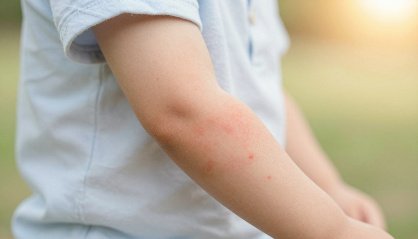 heat rash in children