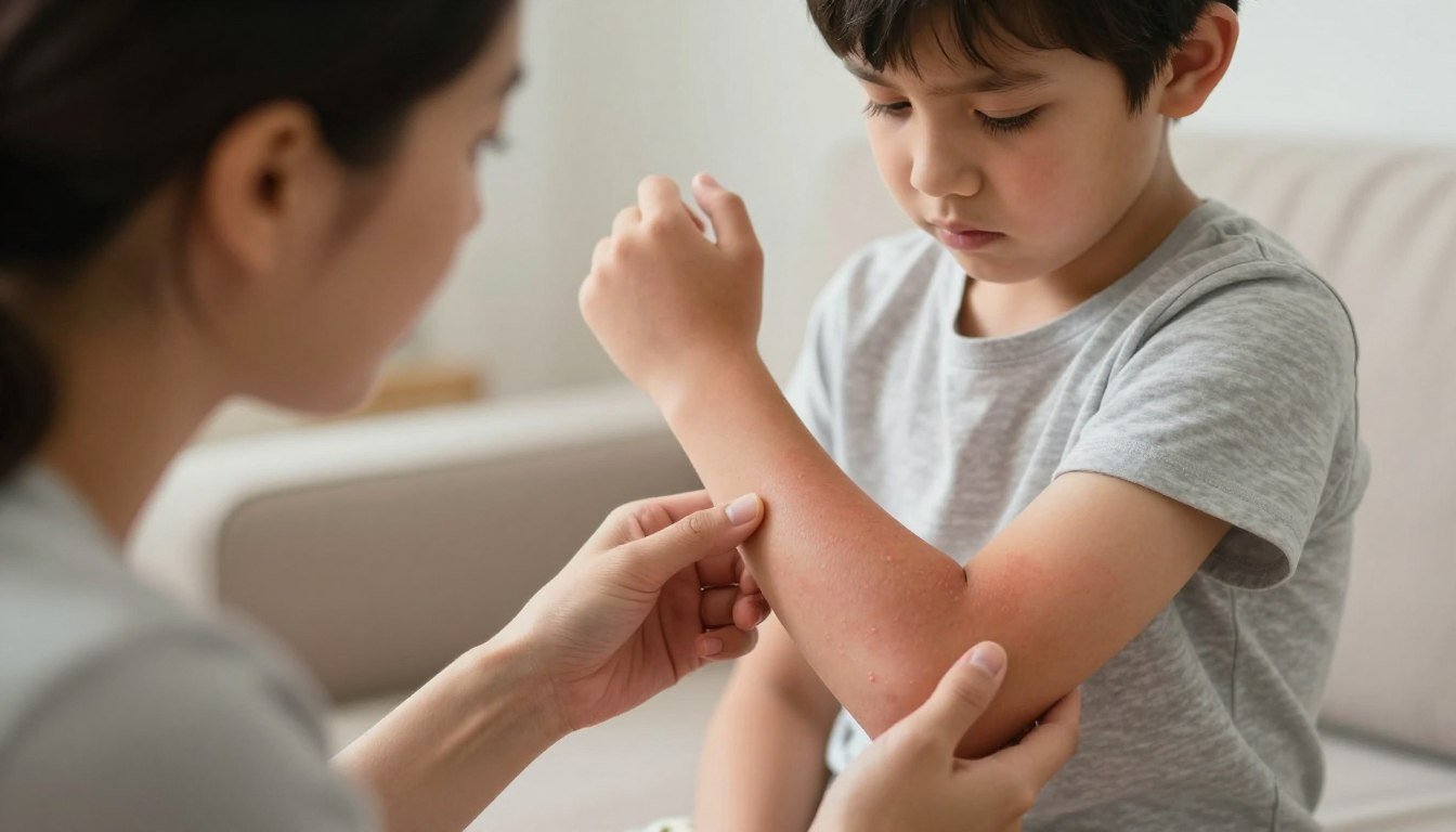 skin allergies in children